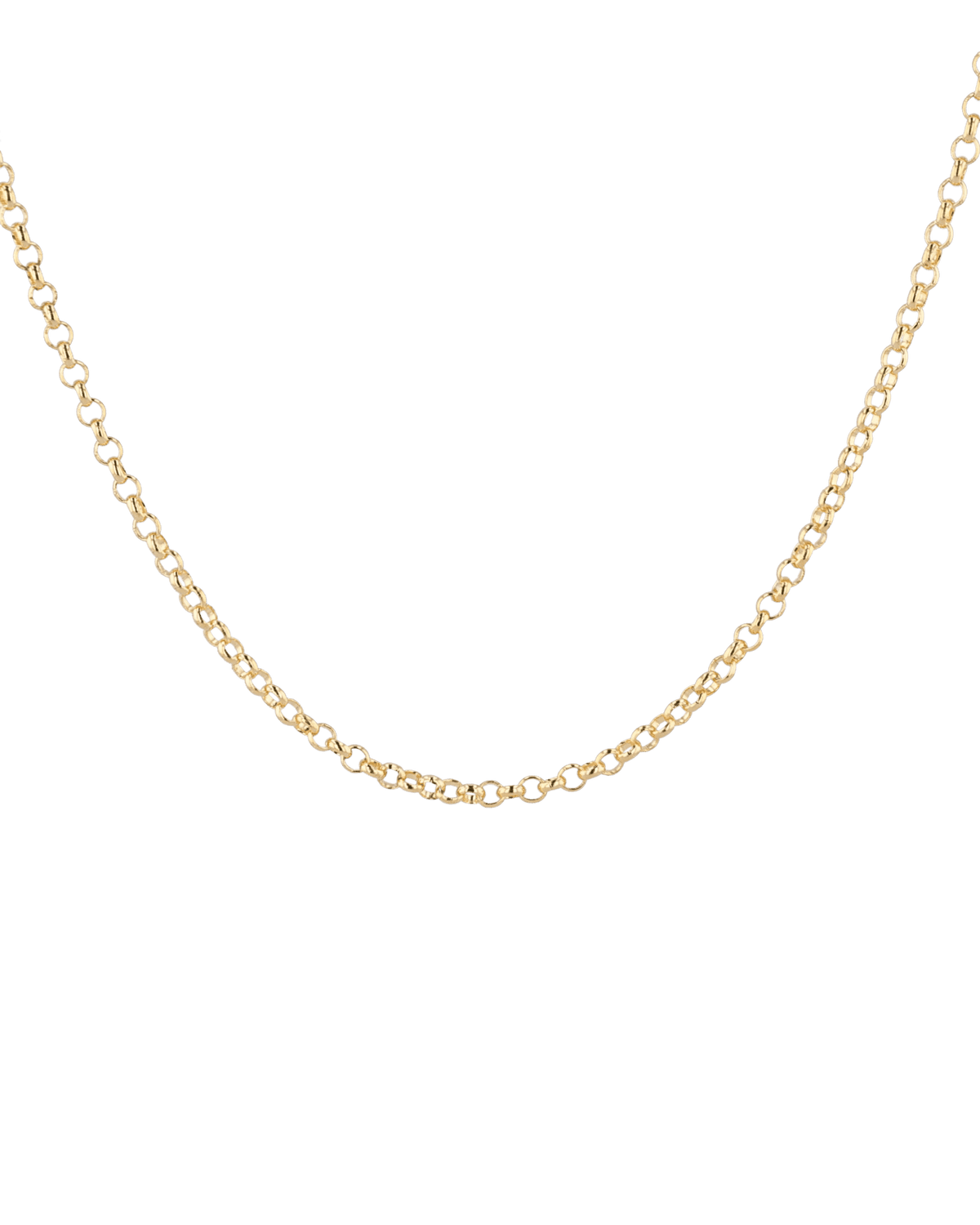 Image of Necklaces. Product name - Baby Belcher Gold Chain Necklace in colour by brand - LAVANA