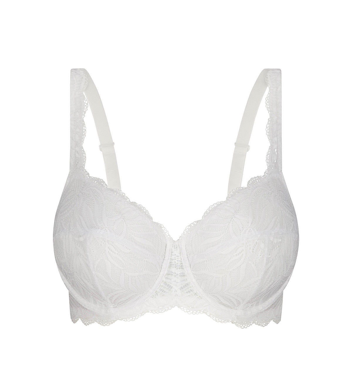 Triumph Essential Lace Balconette Bra (White)