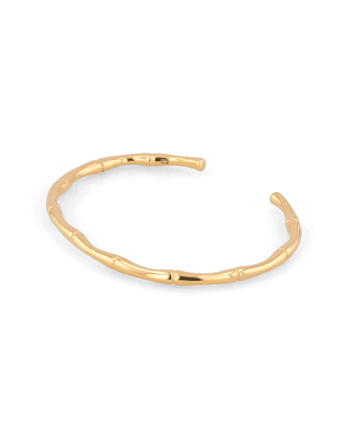 LAVANA Bamboo Gold Cuff Bracelet