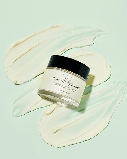 Image of Others. Product name - Soon Belly+Body Butter in colour by brand - Soon Maternity