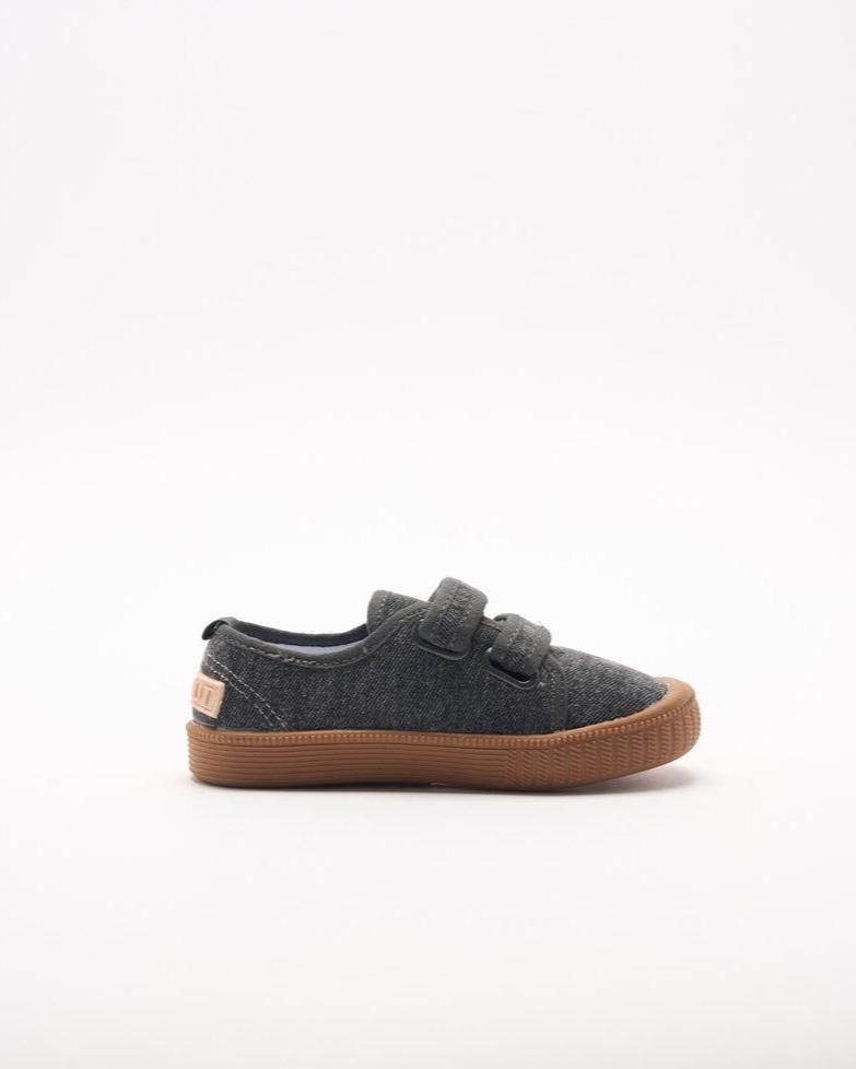Walnut Melbourne Ben Canvas (Charcoal Denim)