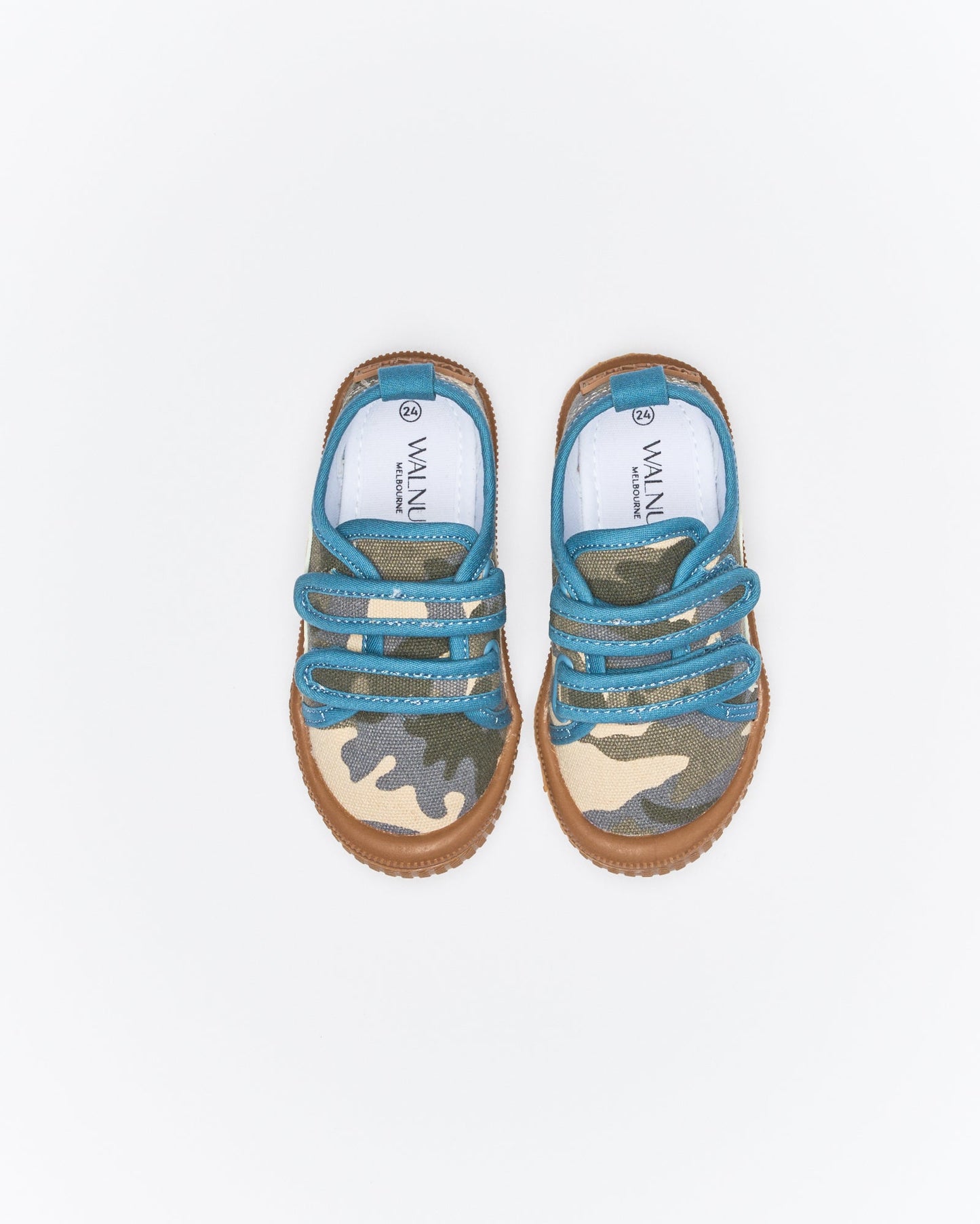 Walnut Melbourne Ben Canvas (Blue Camo)