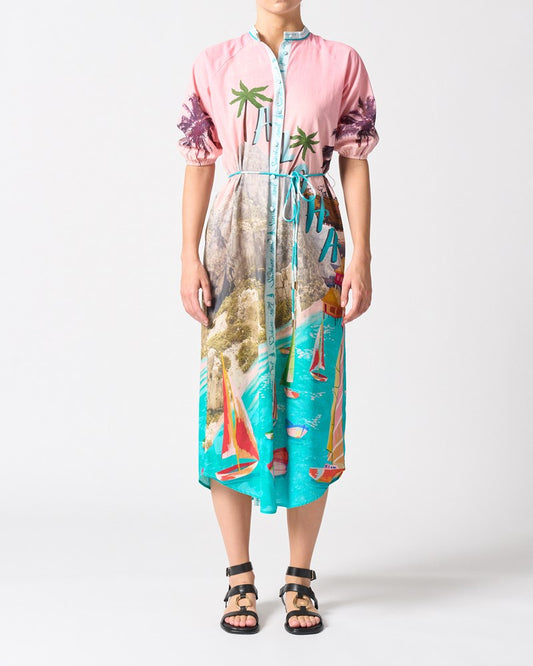 Image of Dresses. Productname: Walnut Melbourne Berlin Dress in Aloha colour by brand - Walnut Melbourne