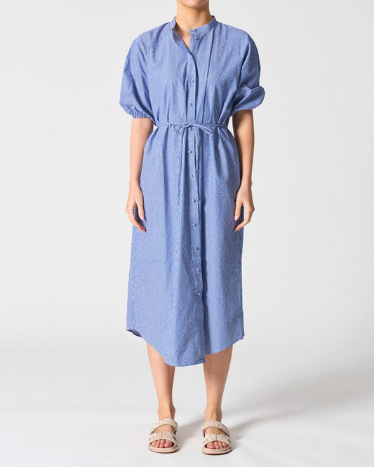 Image of Dresses. Productname: Walnut Melbourne Berlin Dress in Riviera Stripe colour by brand - Walnut Melbourne