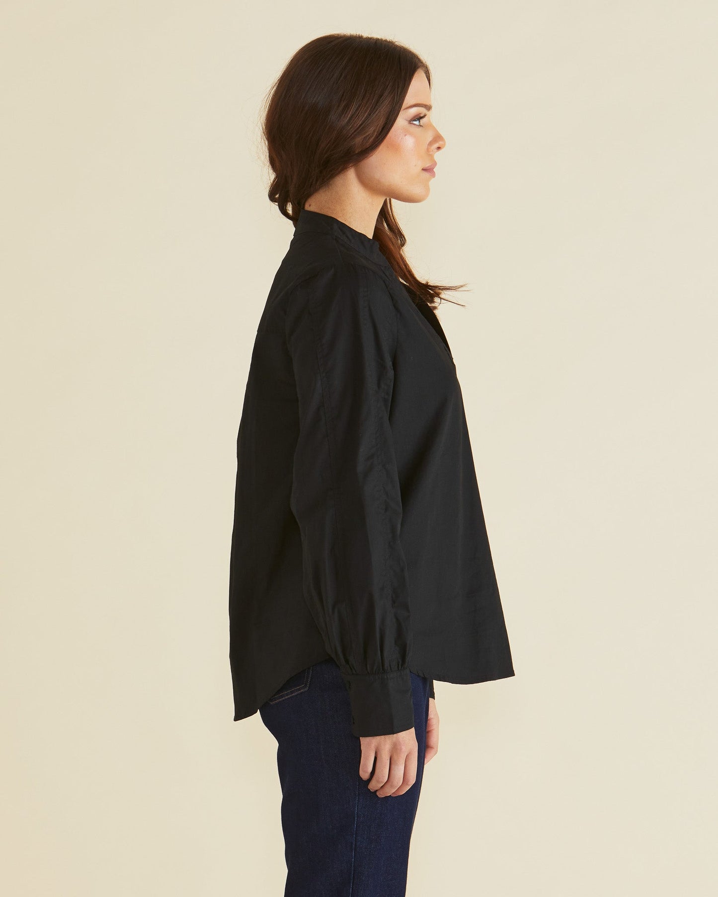 Betty Basics Pinot Blouse (Black)
