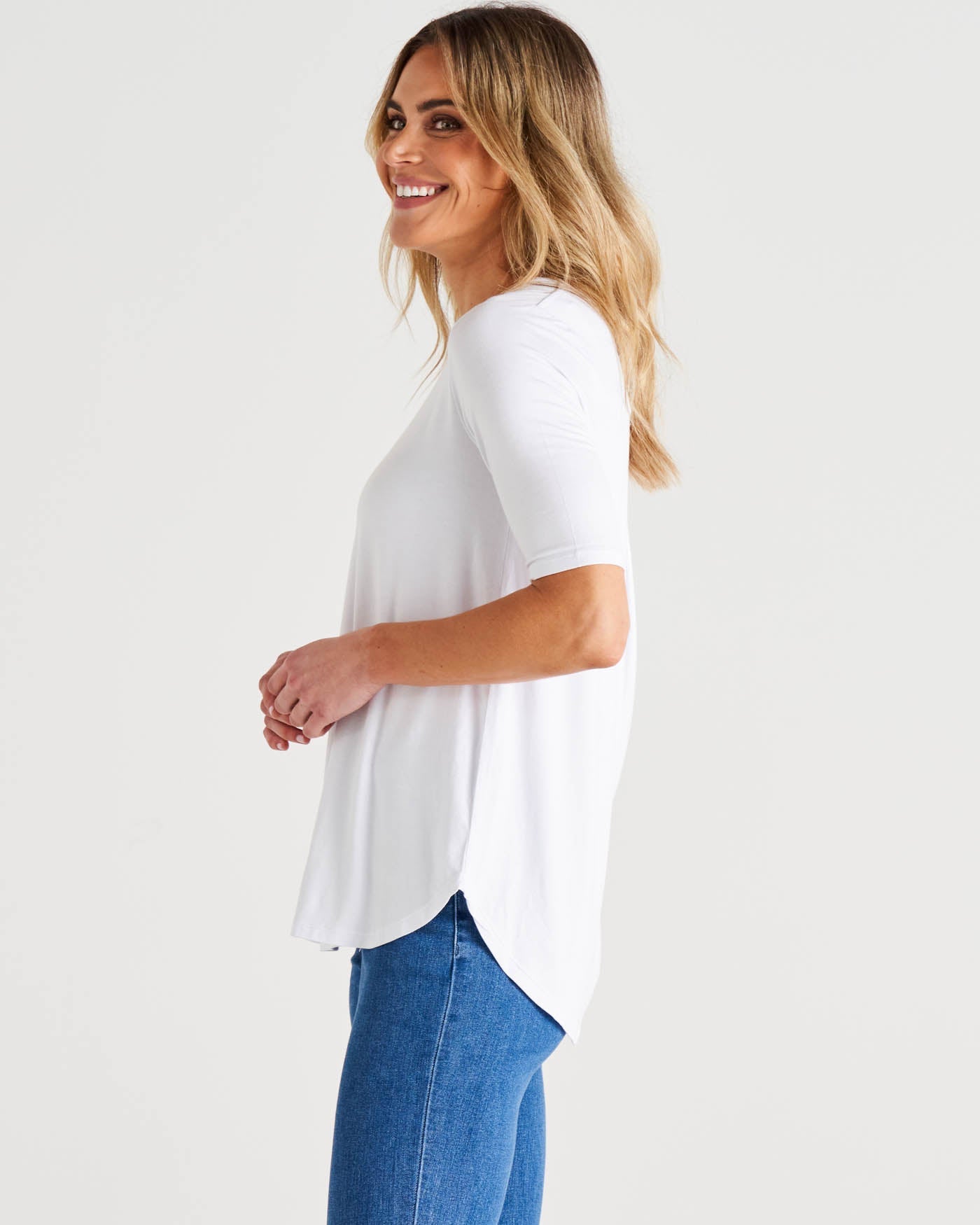 Betty Basics Maya Tee (White)