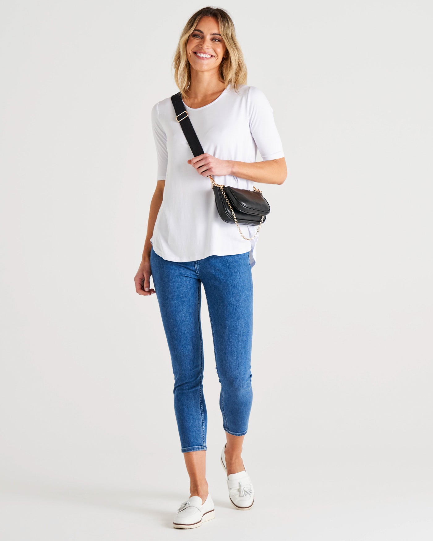 Betty Basics Maya Tee (White)