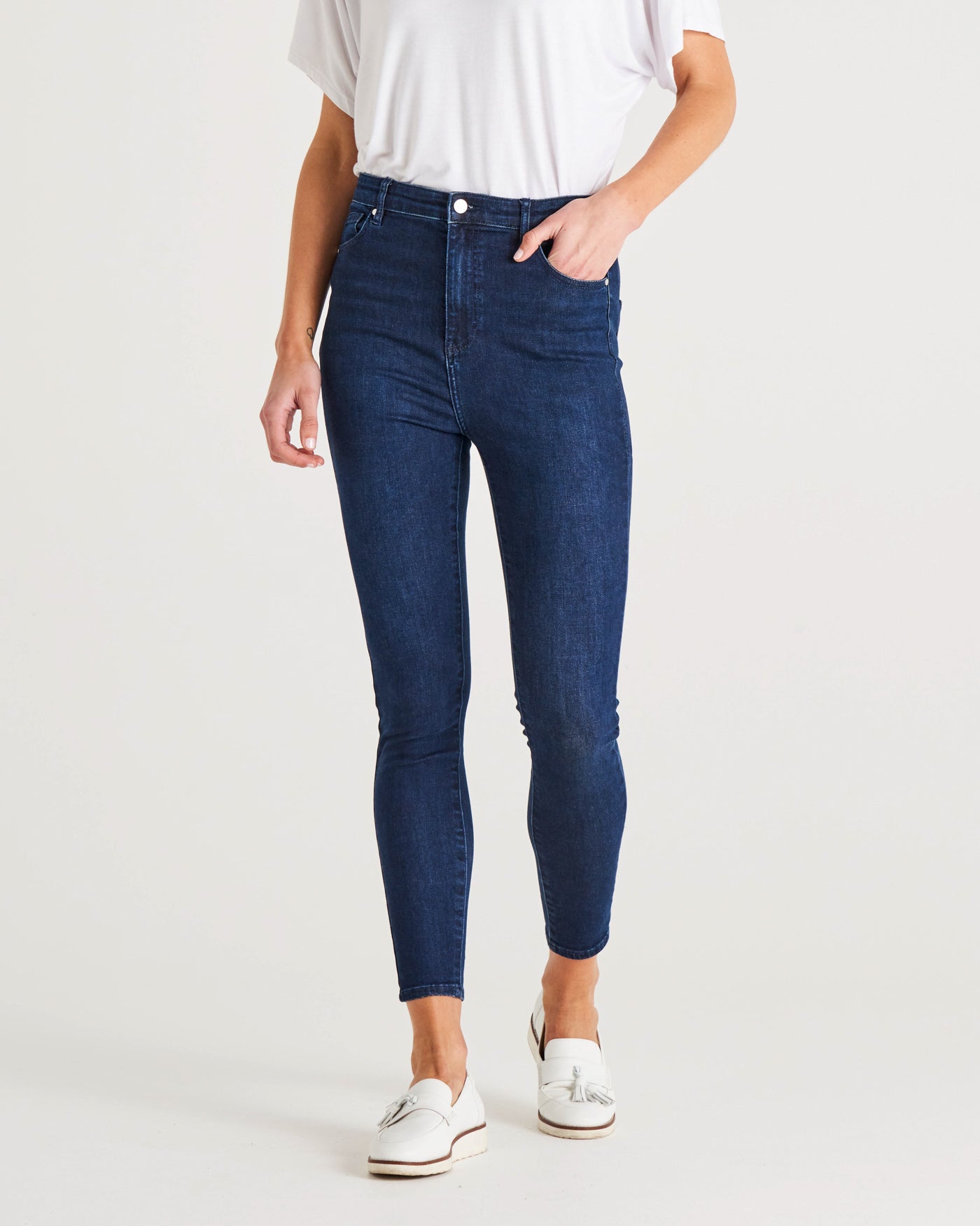 Betty Basics Essential Skinny Jeans (Indigo Blue)