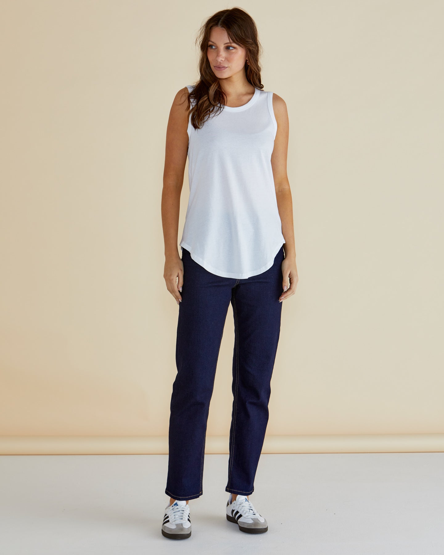 Betty Basics Keira Tank (White)