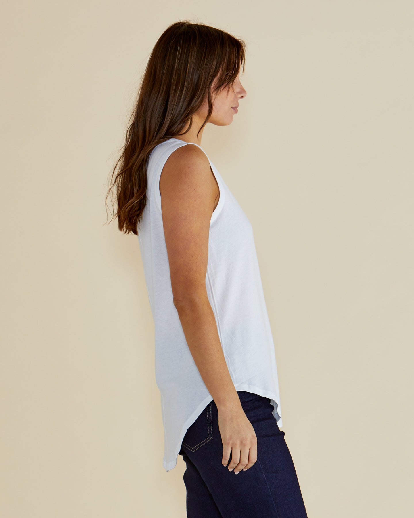 Betty Basics Keira Tank (White)