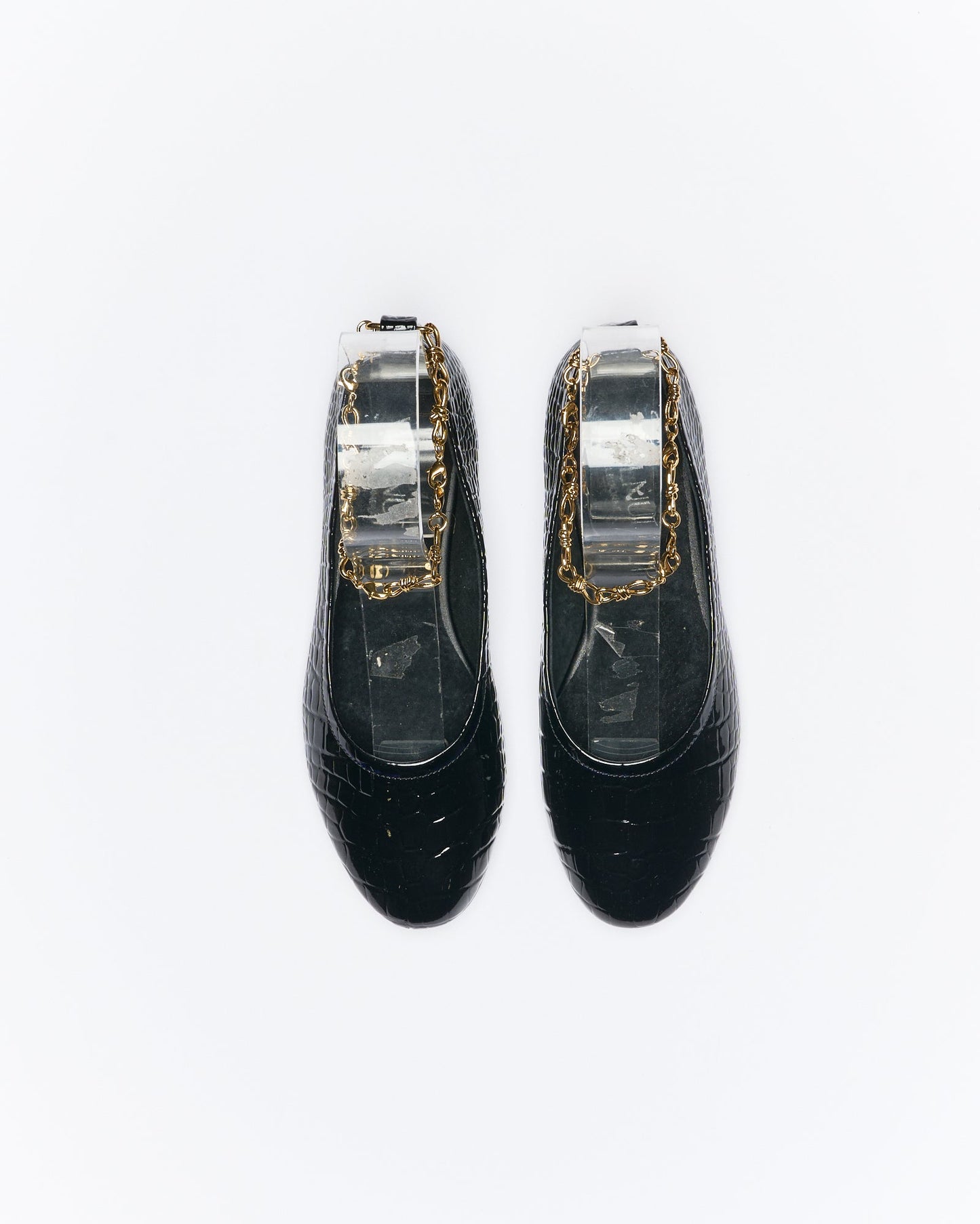 Walnut Melbourne Bex Ballet (Black Croc)