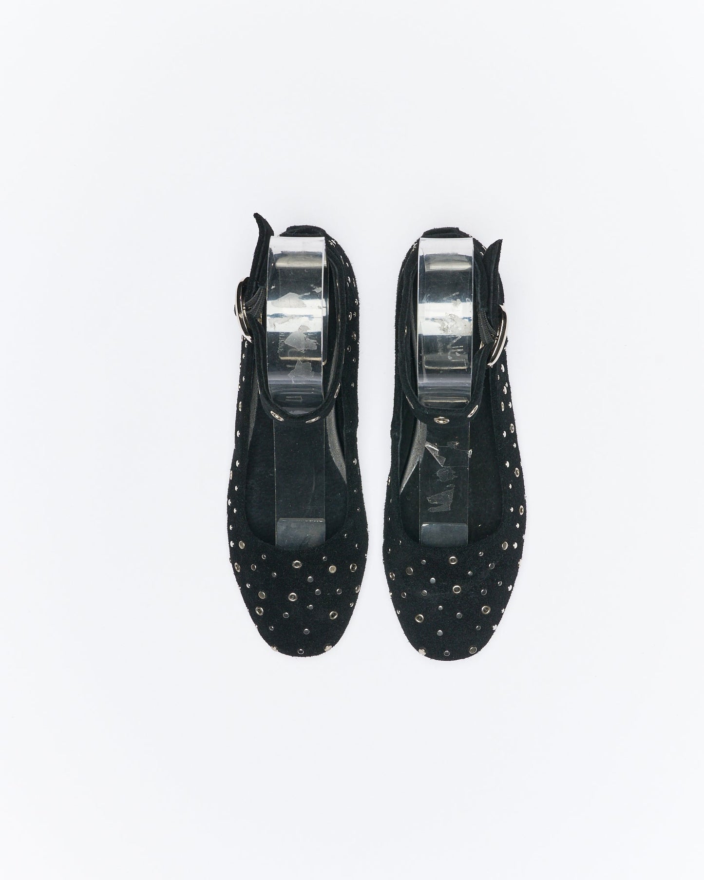 Walnut Melbourne Bexley Ballet (Black Suede)