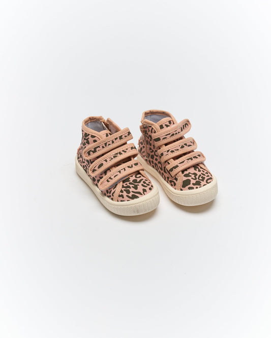 Walnut Melbourne Billie Canvas (Pink Leopard)