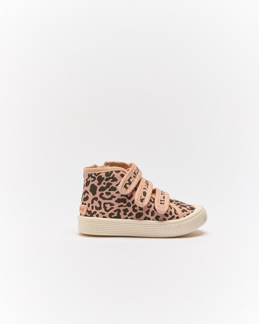 Image of Shoes. Productname: Walnut Melbourne Billie Canvas in Pink Leopard colour by brand - Walnut Melbourne