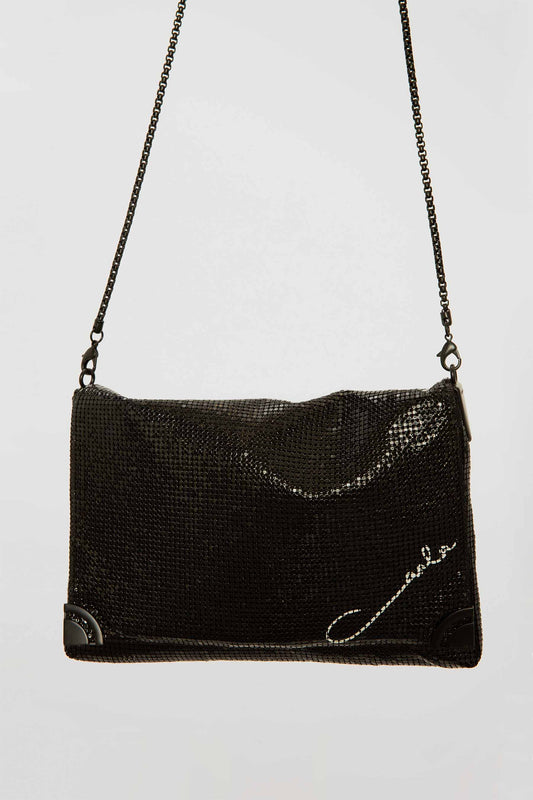 Image of Bags. Product name - White On Black Carla Signature Bag in Black colour by brand - Carla Zampatti