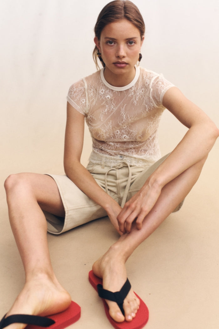Blanca Studio Tamsin Shorts (Cream)