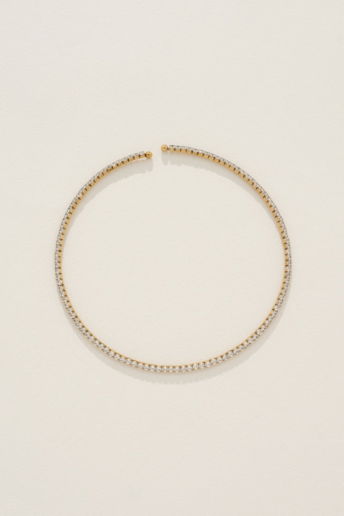 Image of Necklaces. Product name - Jolene Necklace in Gold in Gold colour by brand - Reliquia Jewellery