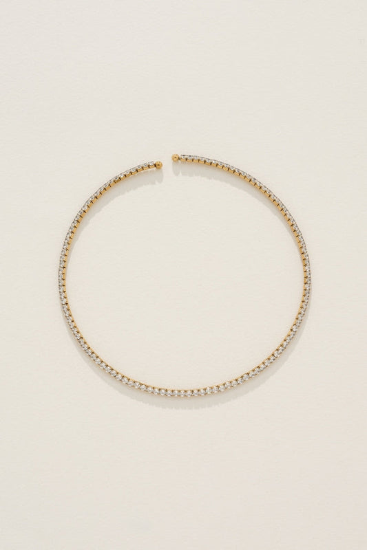 Image of Necklaces. Product name - Jolene Necklace in Gold in Gold colour by brand - Reliquia Jewellery