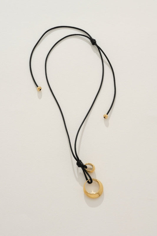 Image of Necklaces. Product name - Brisa Necklace in Gold in Gold colour by brand - Reliquia Jewellery