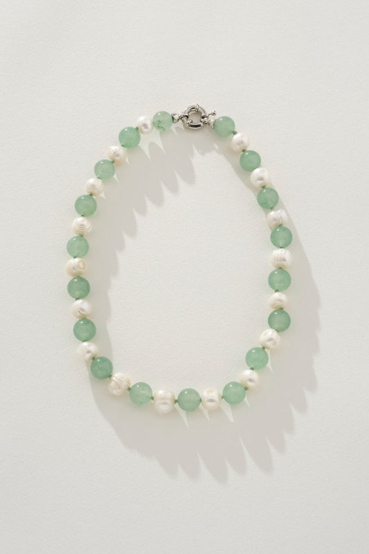 Image of Necklaces. Product name - Ysella Necklace Mint in Mint colour by brand - Reliquia Jewellery