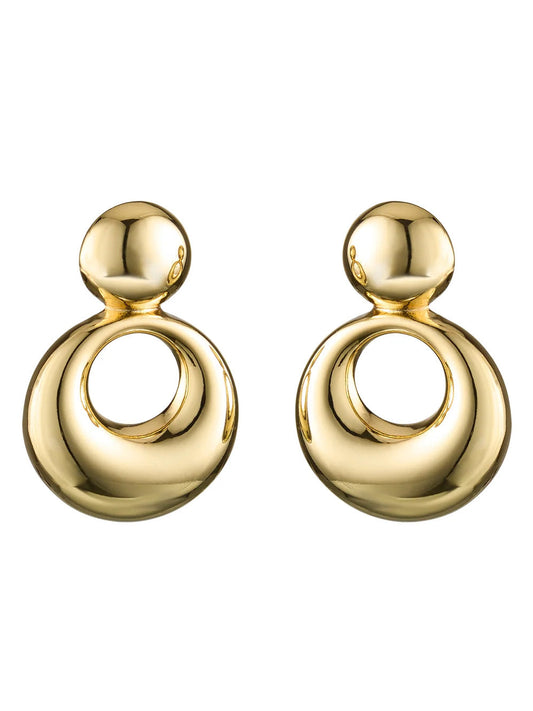 Image of Earrings. Productname: BLING BAR ROTONDO STATEMENT EARRINGS in Silver colour by brand - Bling Bar