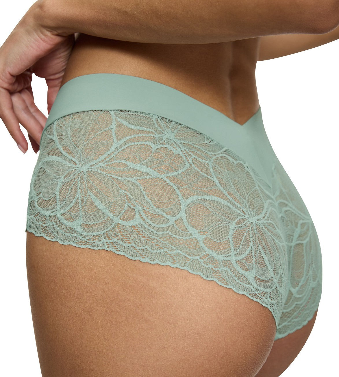 Triumph Body Make Up Illusion Lace Short (Misty Turquoise)