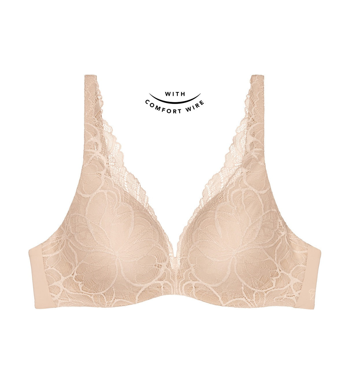 Triumph Body Make Up Illusion Lace Wired Padded (Nude Beige)