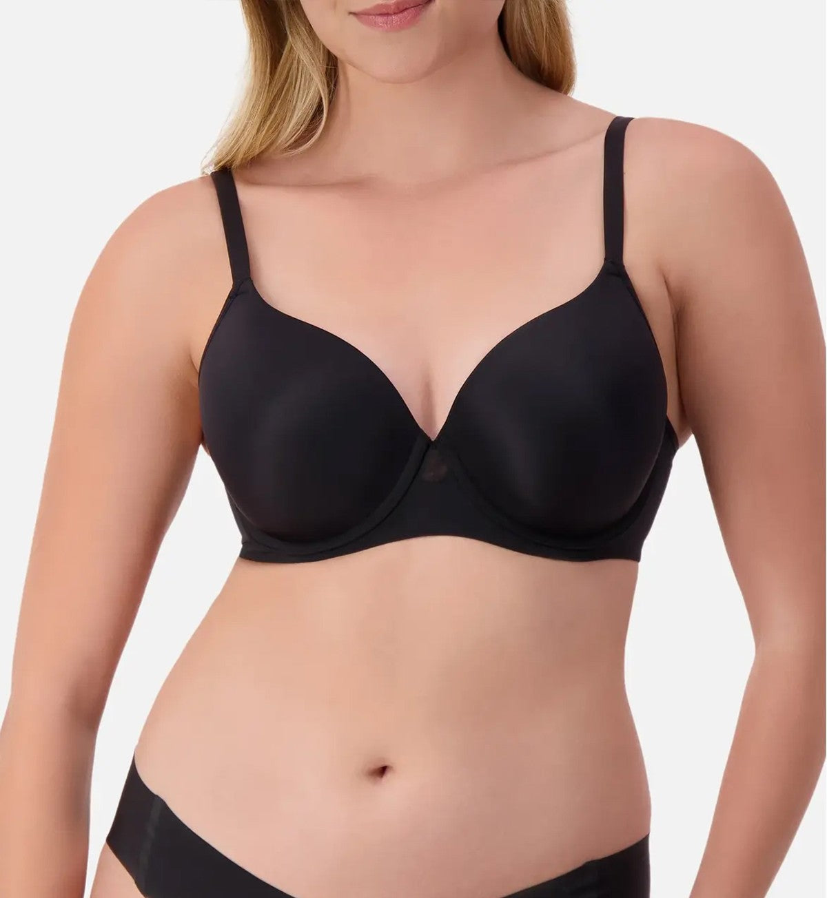 Image of Bras. Productname: Triumph Body Make-Up Smooth T-Shirt Bra in Black colour by brand - Triumph