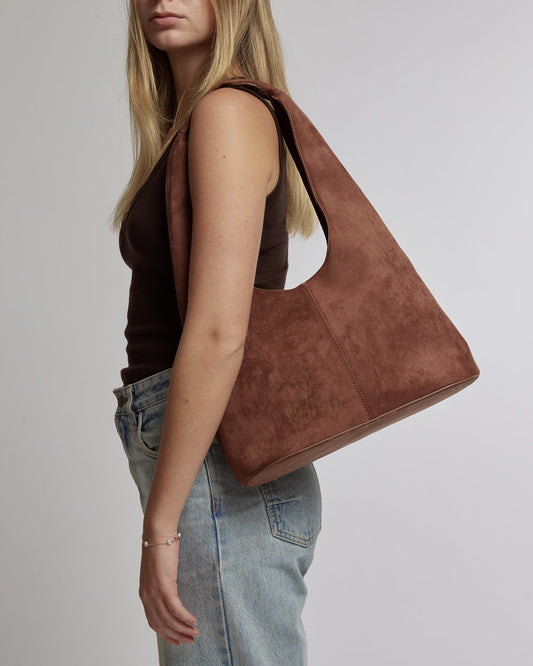 Image of Bags. Productname: Colette Chocolate Ellie Slouch Hobo in Chocolate colour by brand - Colette