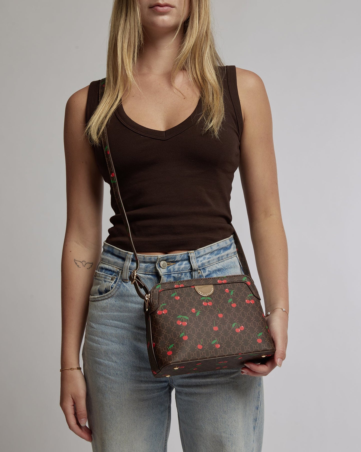 Image of Bags. Productname: Colette Print Joanna Quilt Crossbody in Print colour by brand - Colette