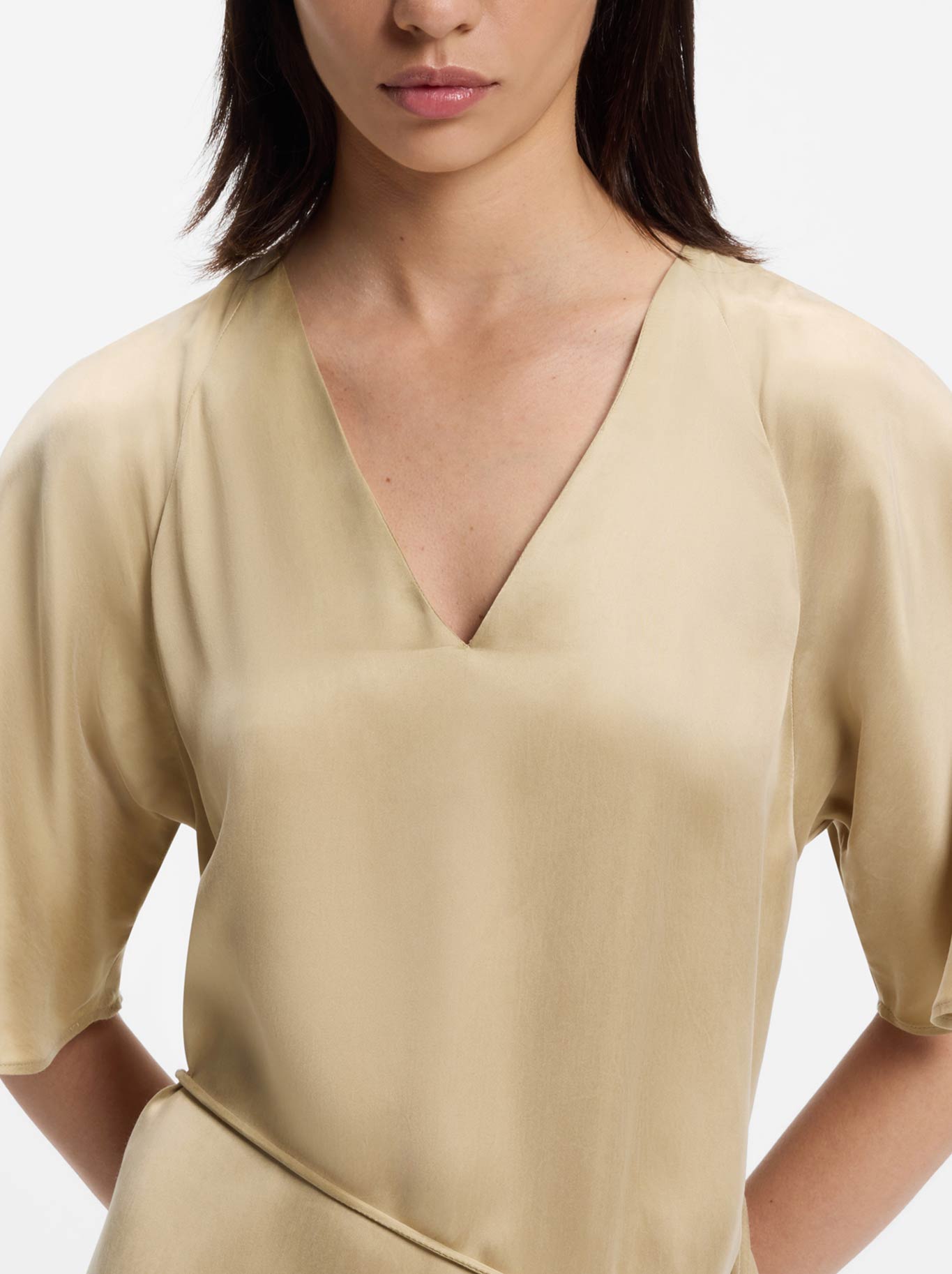 BOSS DERENA DRESS (Rust Copper)