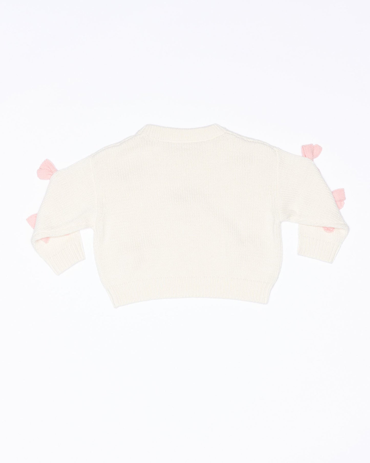 Walnut Melbourne Bow Knit jumper (Cream)
