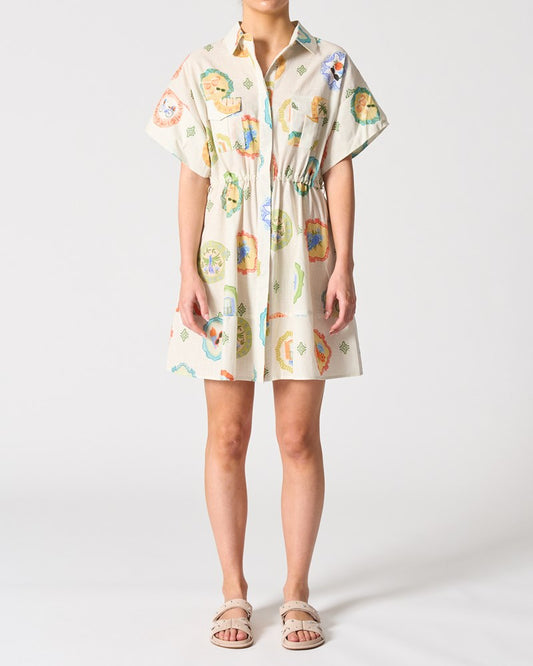 Image of Dresses. Productname: Walnut Melbourne Brazil Dress in Havana colour by brand - Walnut Melbourne