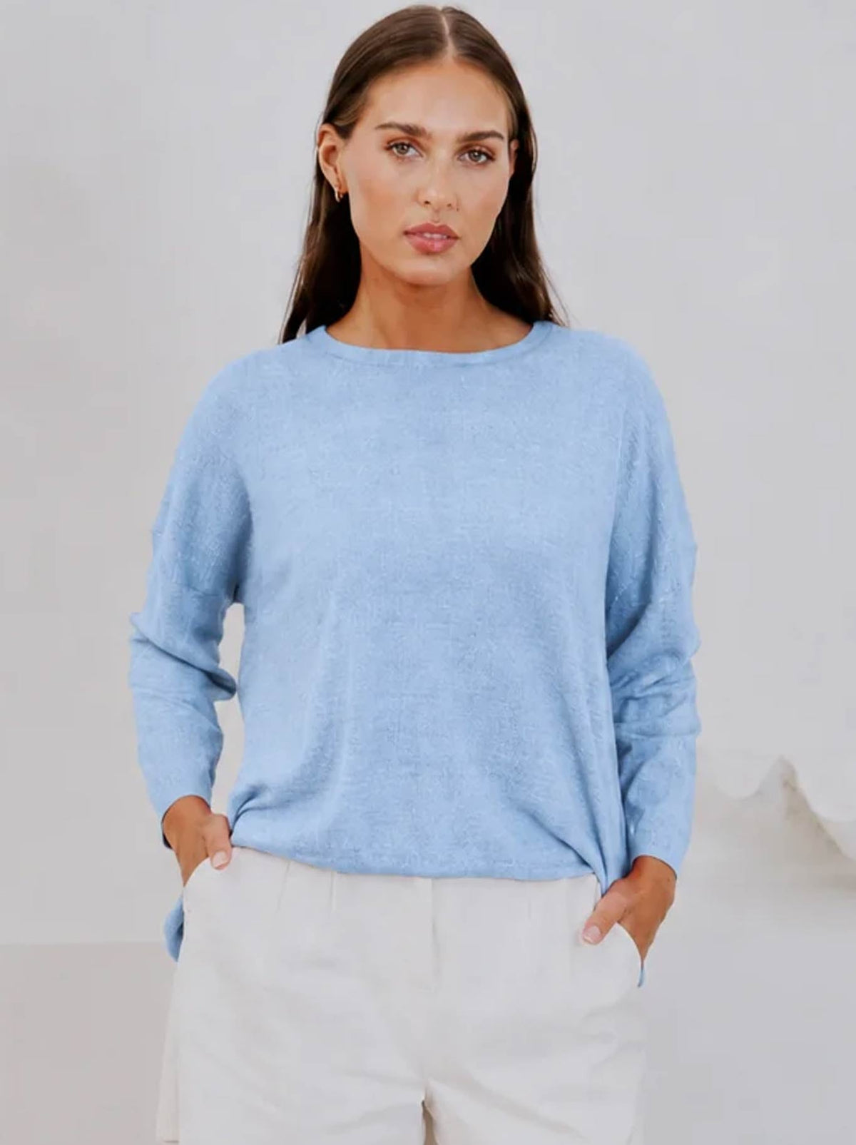 BRIDGE & LORD BOXY RELAXED PULLOVER (Emerald)