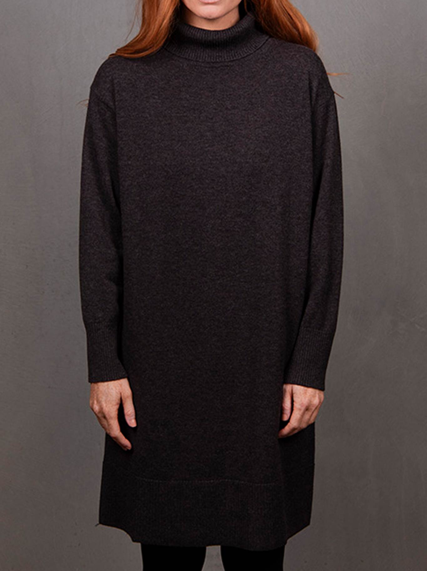 Image of Dresses. Product name - BRIDGE & LORD SWEATER DRESS in Chocolate colour by brand - Bridge And Lord