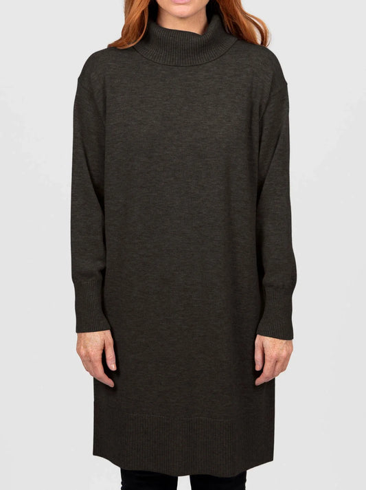BRIDGE & LORD SWEATER DRESS (Chocolate)