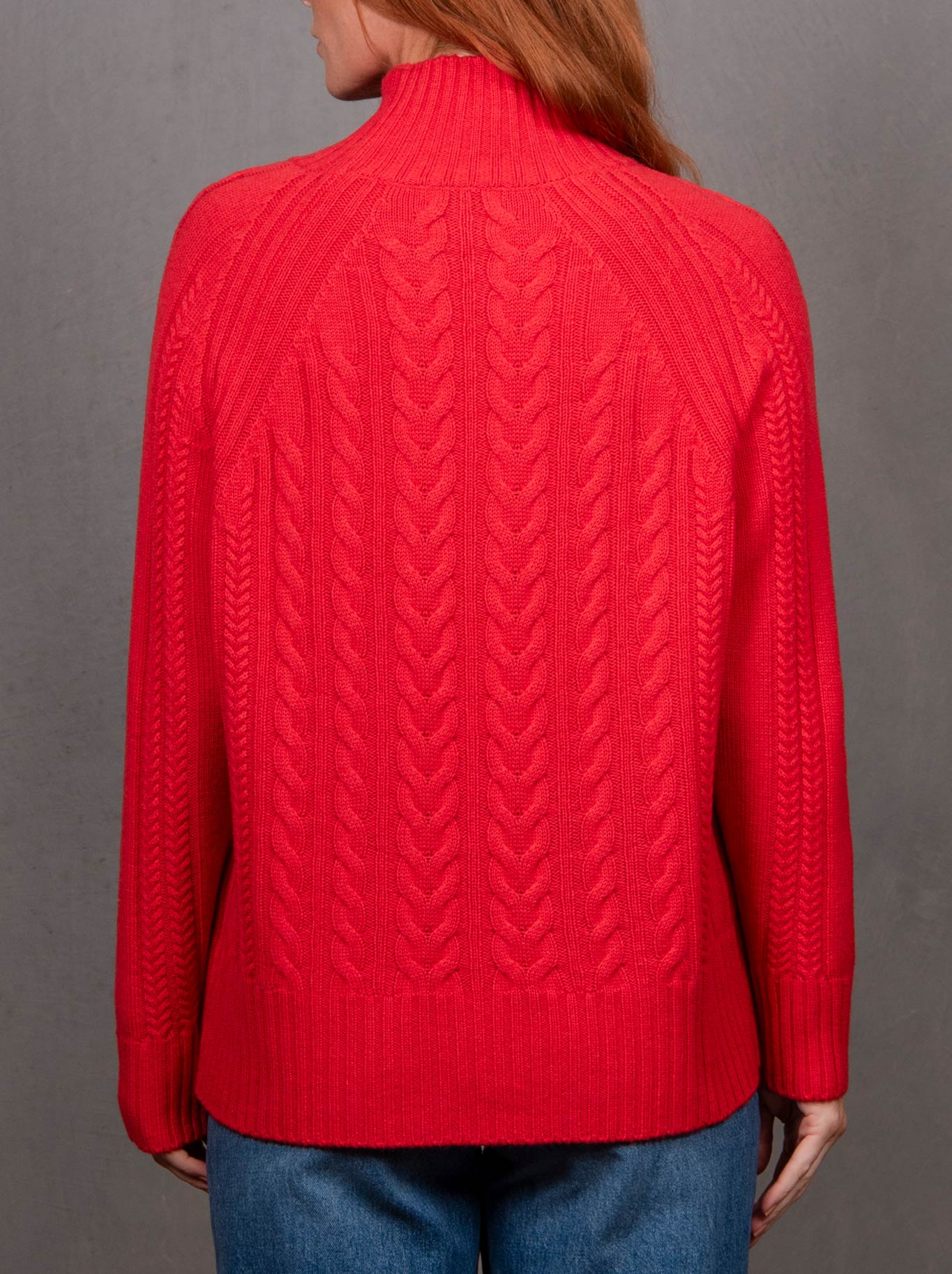 BRIDGE & LORD CABLE PULLOVER (Cobblestone)