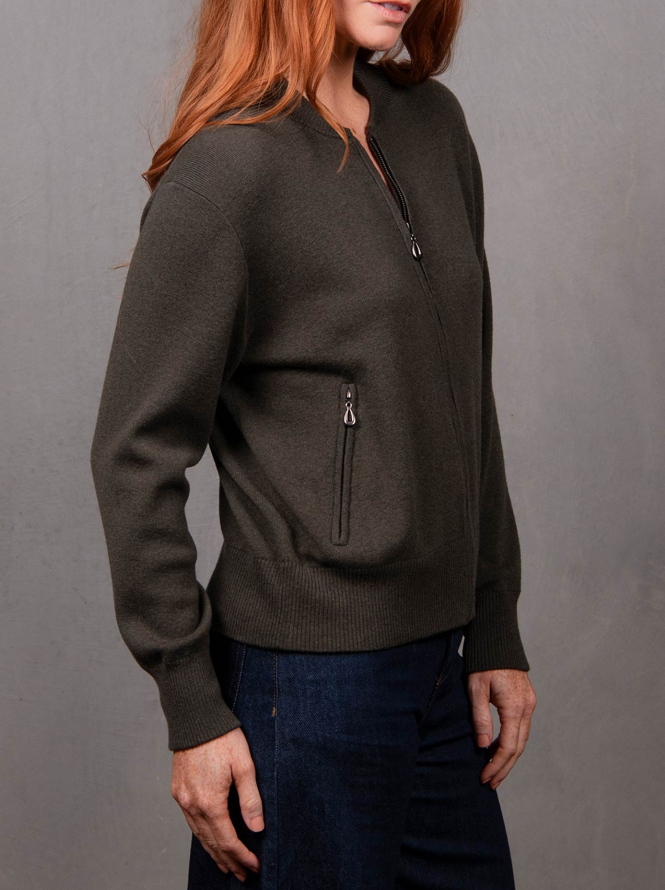 BRIDGE & LORD BOMBER JACKET (Cognac)