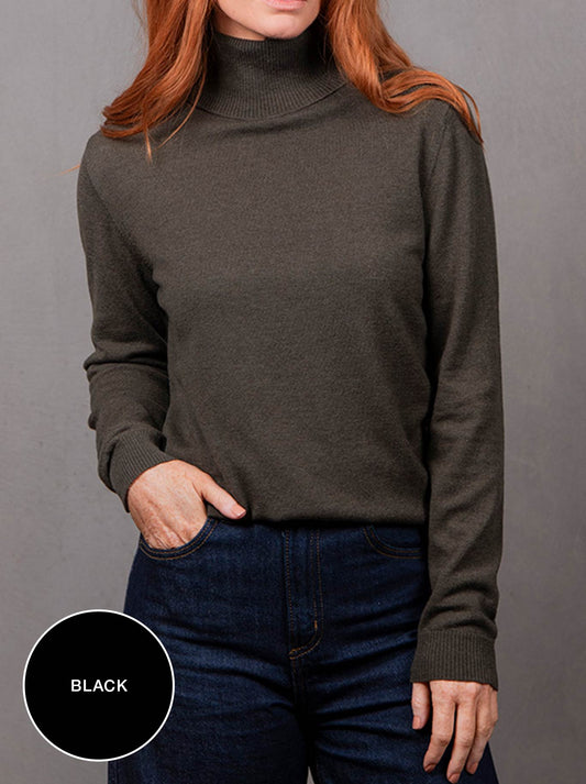 BRIDGE & LORD ROSIE ROLL NECK (Black)