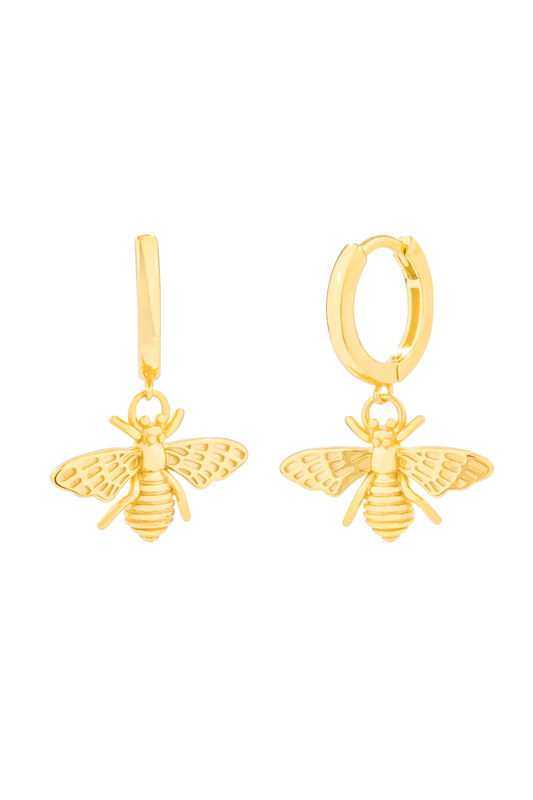 Image of Earrings. Productname: Jewel Citizen | Buzz Hoop Earrings Gold in Gold colour by brand - Jewellery