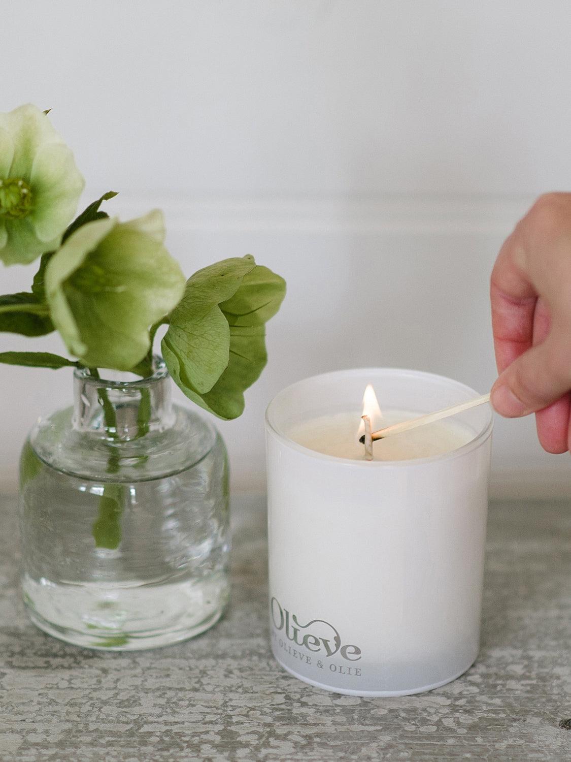 Olieve & Olie Soy Wax Candle Pepper & Lavender (Assorted)