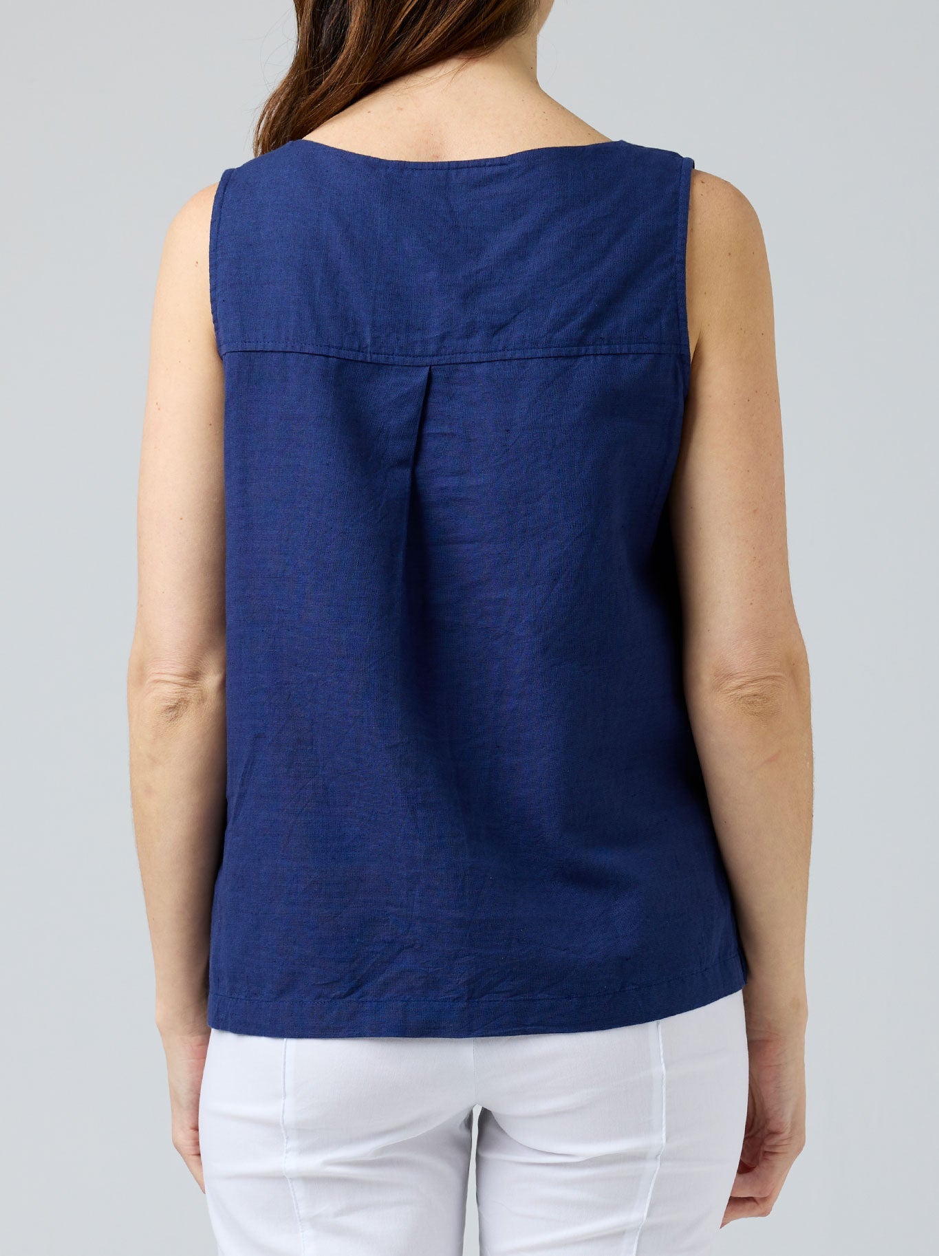 Cake Tallie Linen Tank (Green)