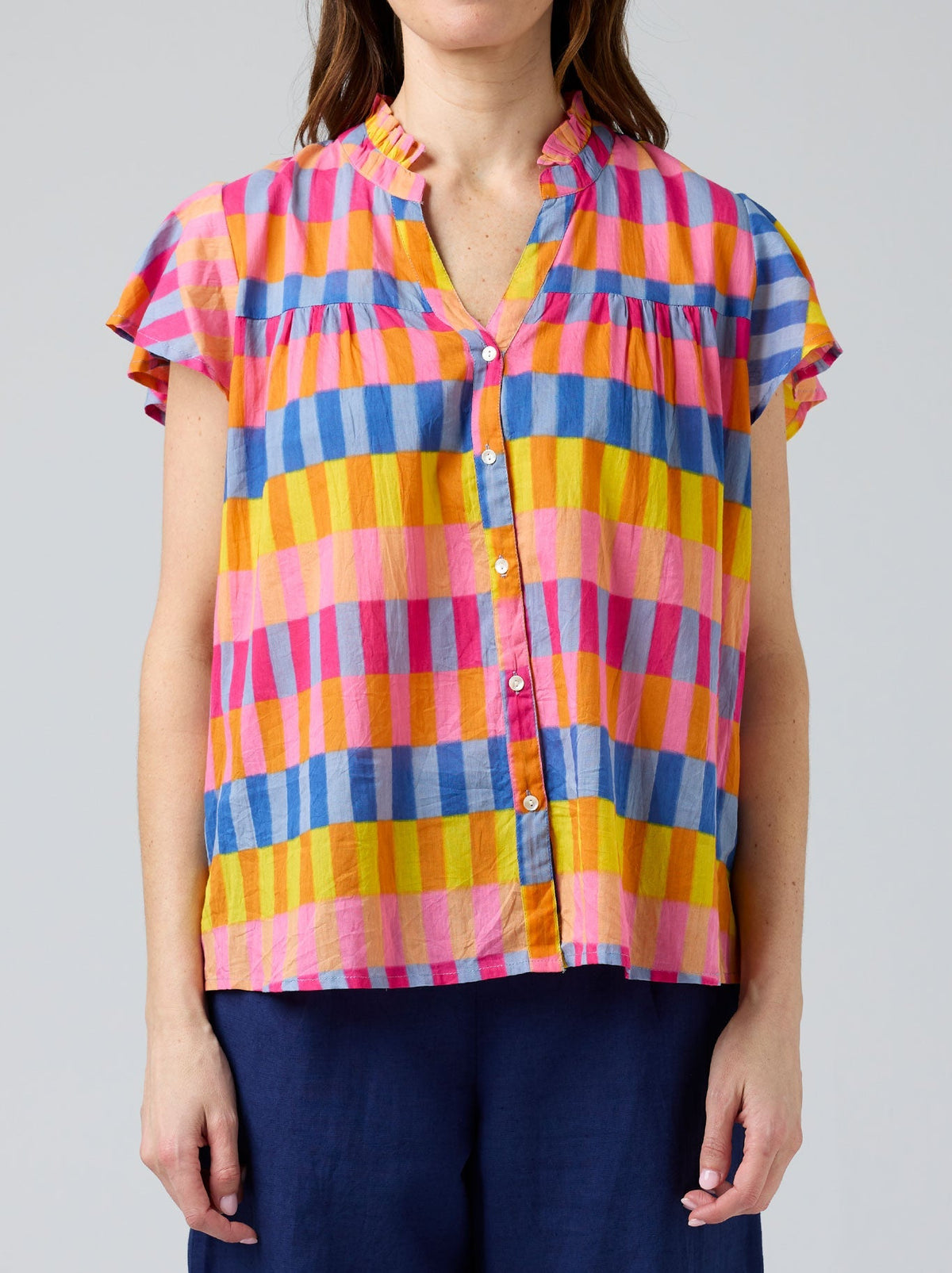 CAKE JESS TOP (Pink Block)