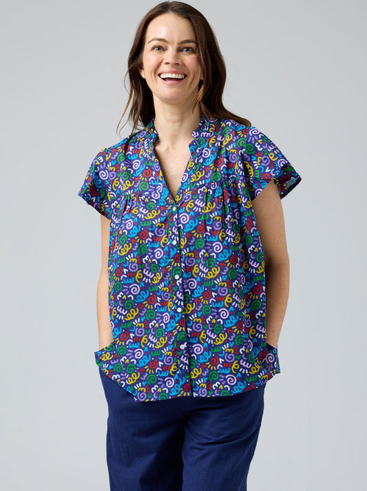 CAKE JESS TOP (Pink Block)