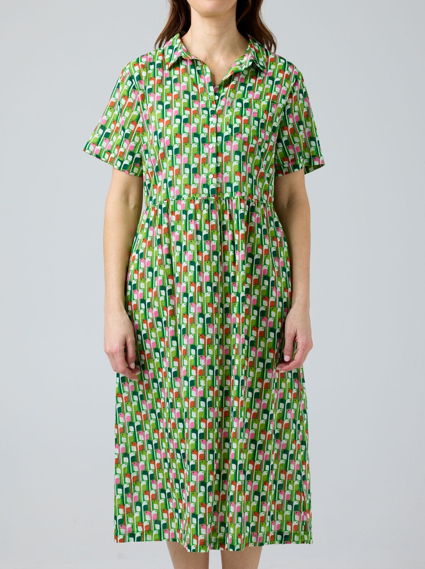 Image of Dresses. Productname: CAKE CITY DRESS in Birdie colour by brand - Cake
