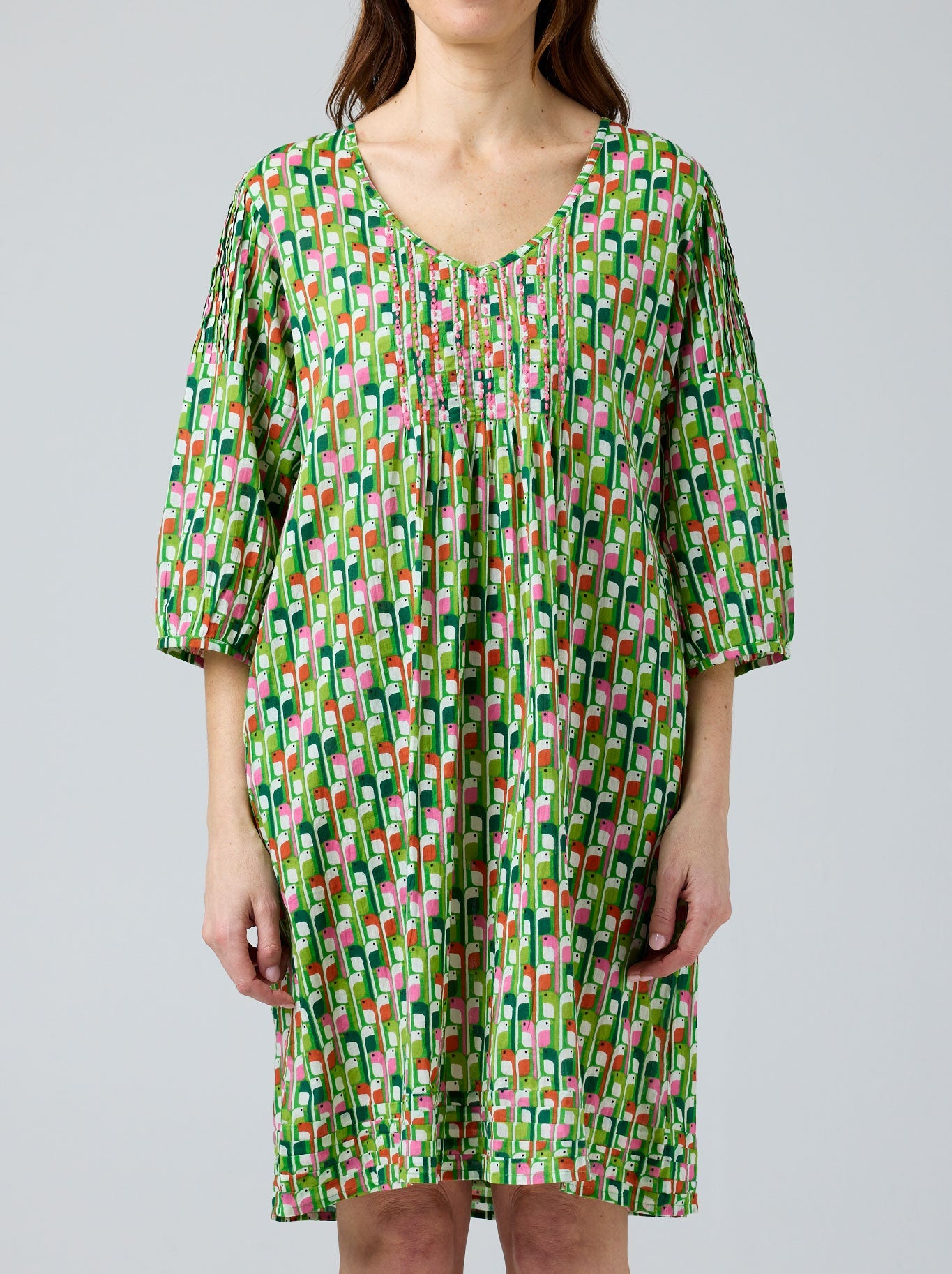 Image of Dresses. Product name - Cake Sally Dress in Blue White Circle colour by brand - Cake