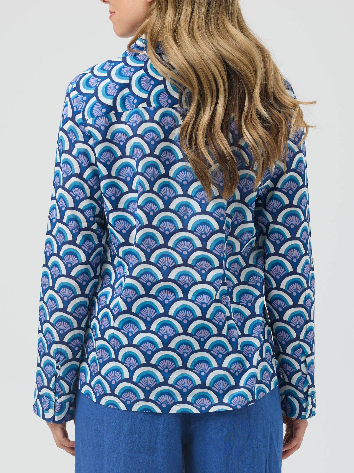 Cake Lettie Shirt (Blue Arches)