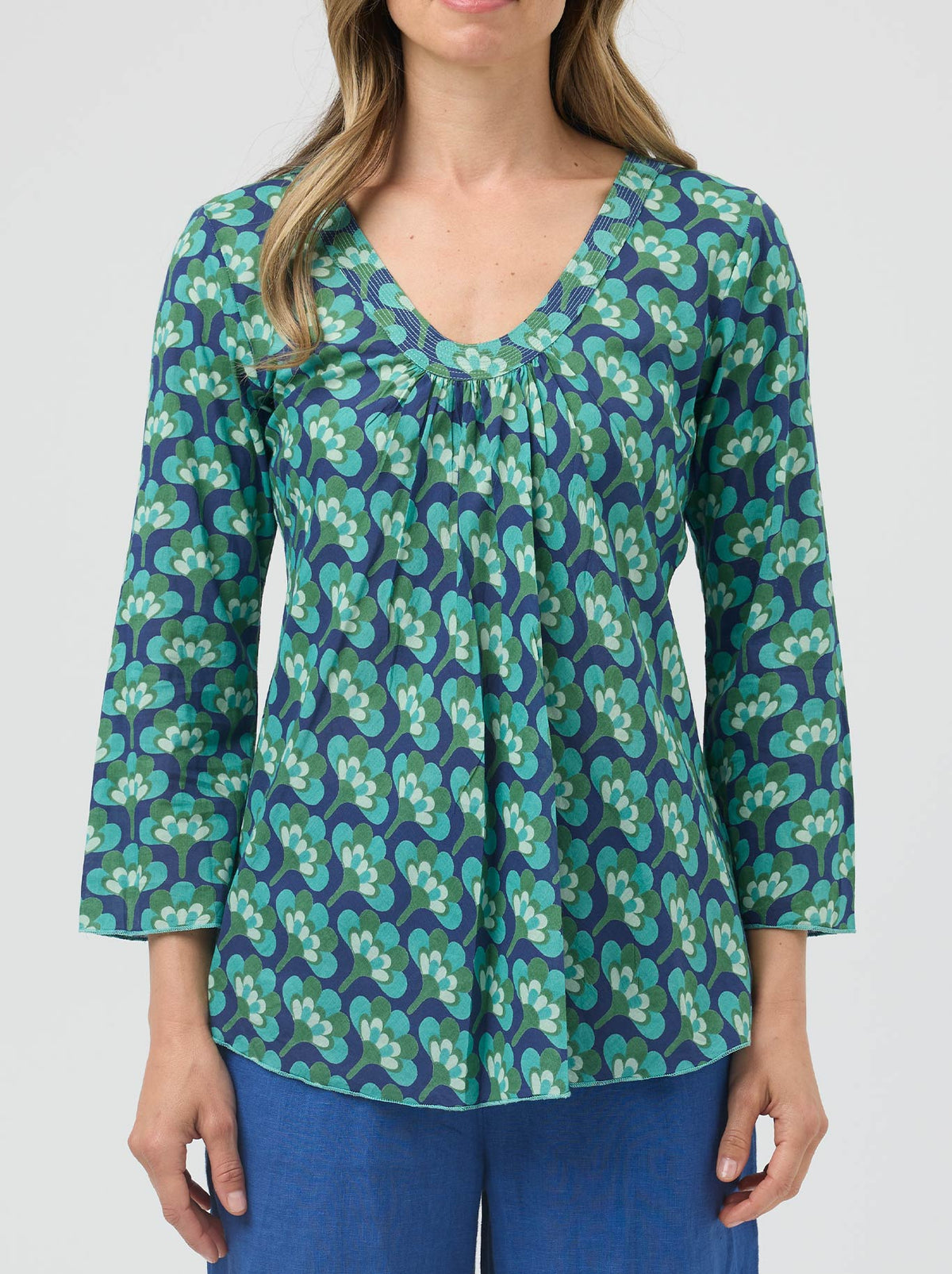 Cake Nolita Top (Birds & Flowers)