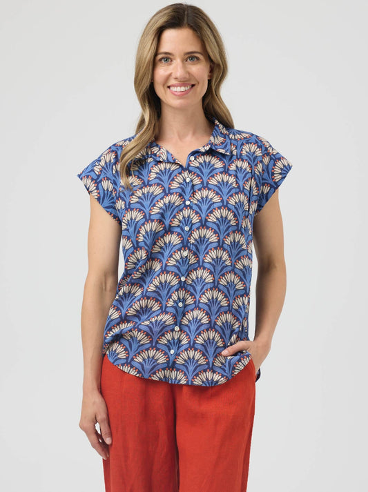 Image of Shirts. Product name - Cake Murphy Shirt in French Flower colour by brand - Cake