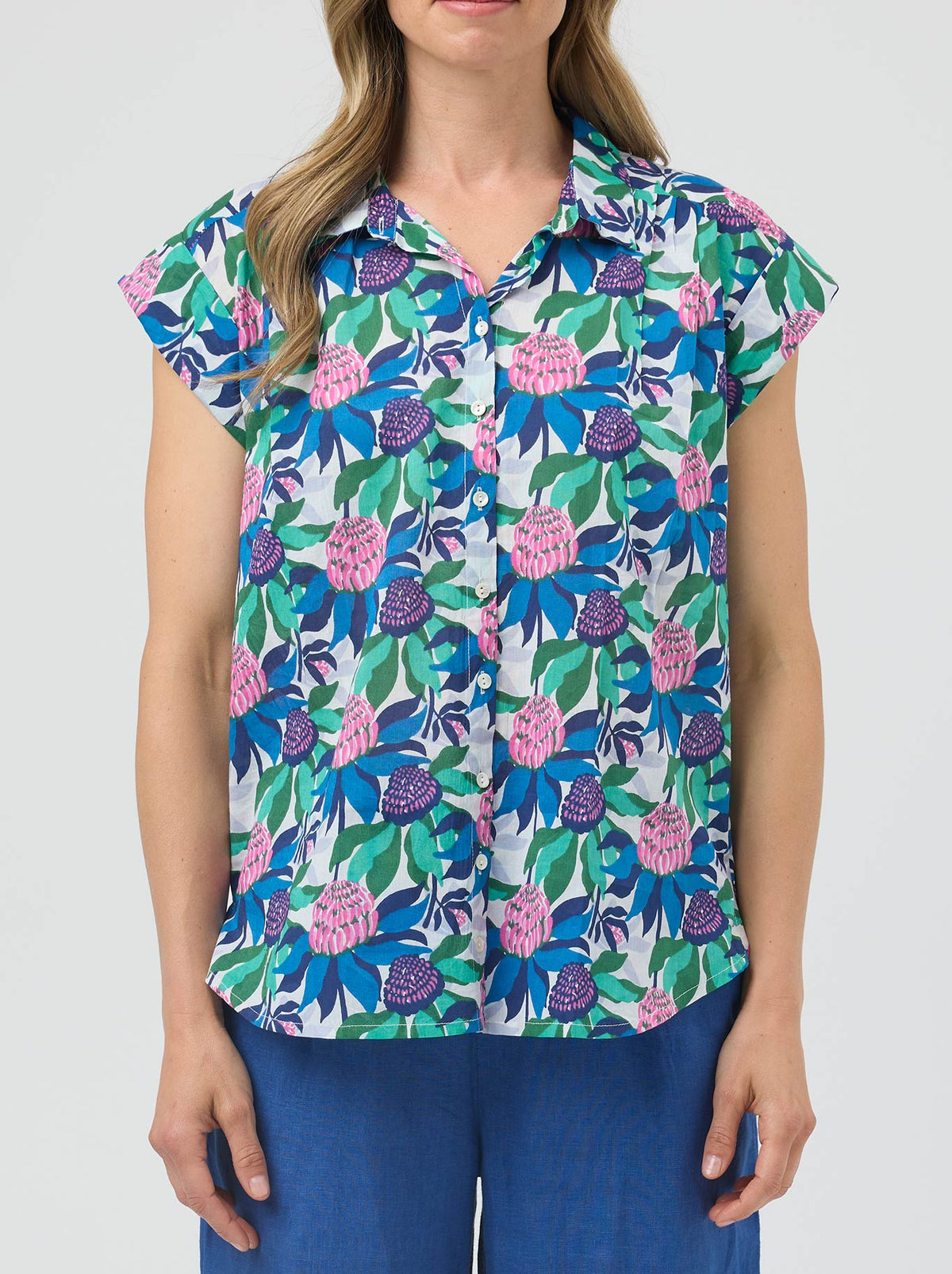 Cake Murphy Shirt (French Flower)
